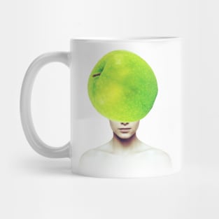 Apple head portrait Mug